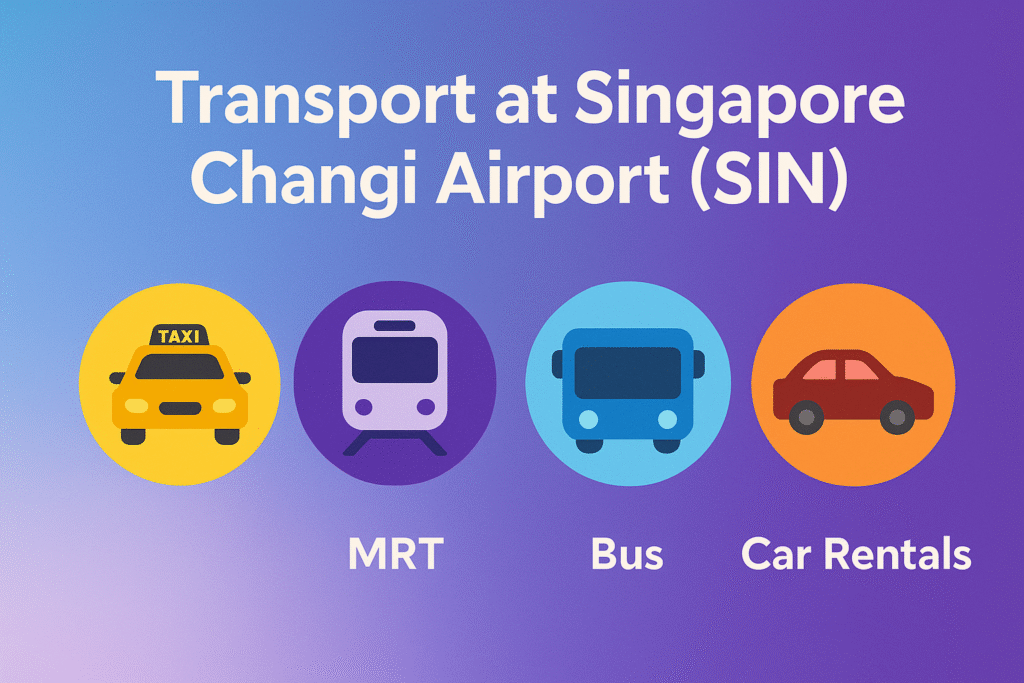 Transport at Singapore Changi Airport (SIN)
